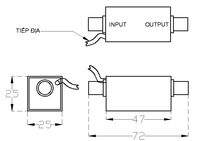THIẾT BỊ CẮT LỌC SÉT TRÊN ĐƯỜNG TÍN HIỆU CAMERA CPR_LSP_BNC
